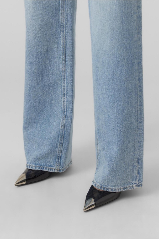 VMTESSA HR WIDE JEANS RA339 GA NOOS 10283858 Light Blue Denim